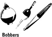 3 types of Bobbers